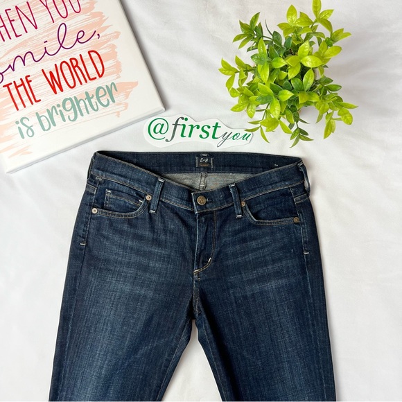 Citizens of Humanity Ava Low Rise Straight Leg Jeans Size 27 - Picture 3 of 15